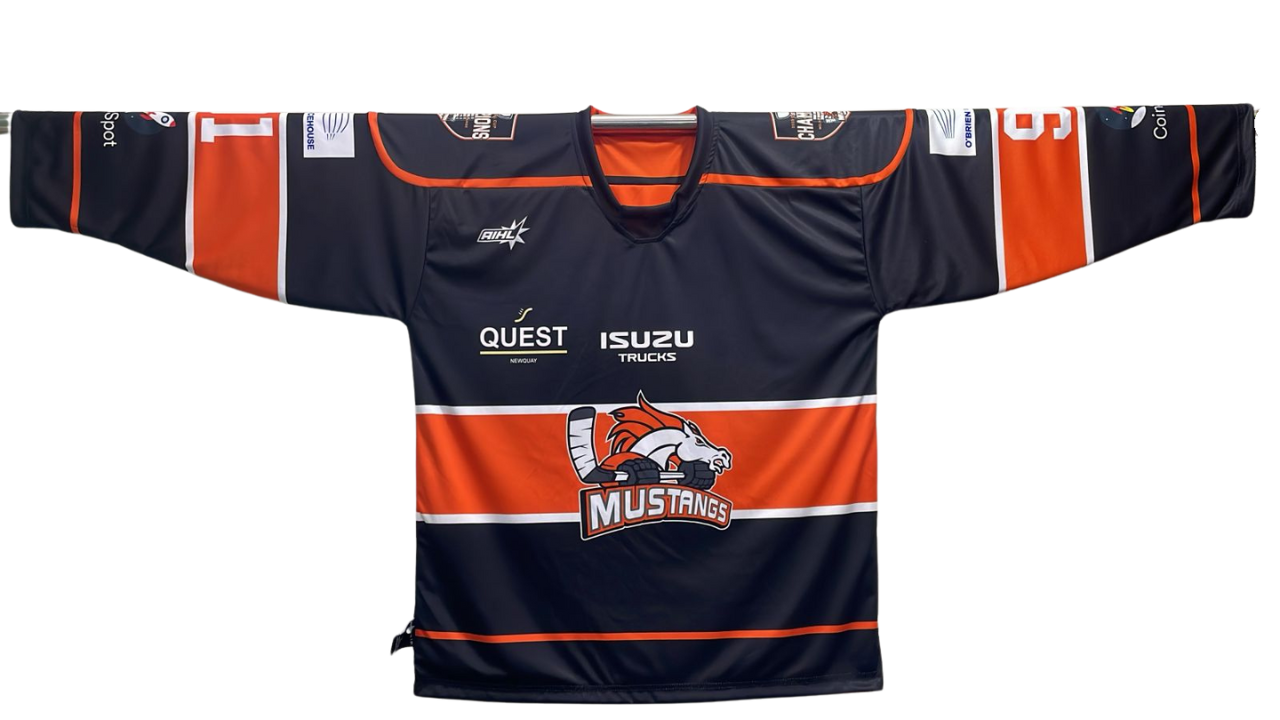 ADULT Melbourne Mustangs Official Game Jersey