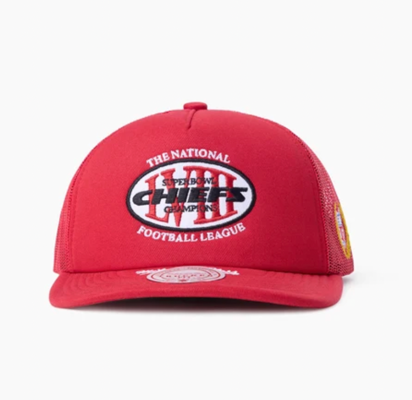 KANSAS CITY CHEIFS SUPERBOWL TRUCKER CAP