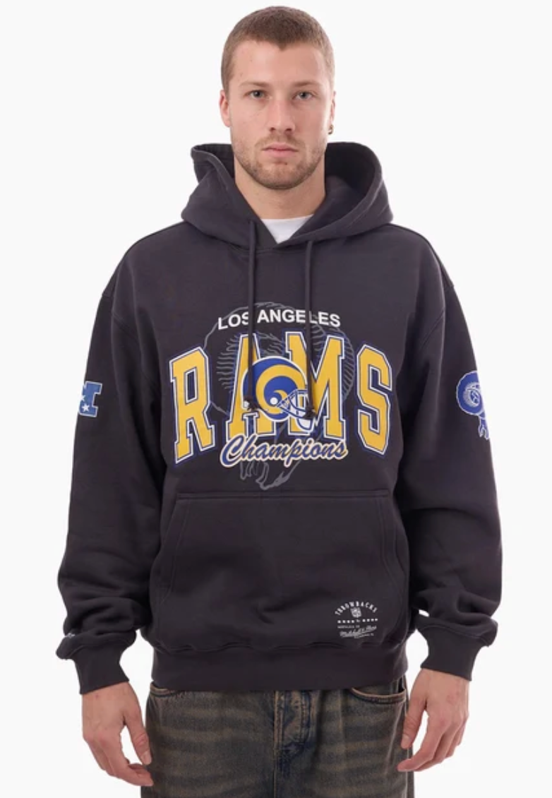 RAMS NFL ARCH HELMET HOODIE