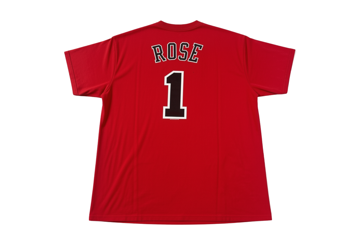 ROSE CHICAGO BULLS T-SHIRT