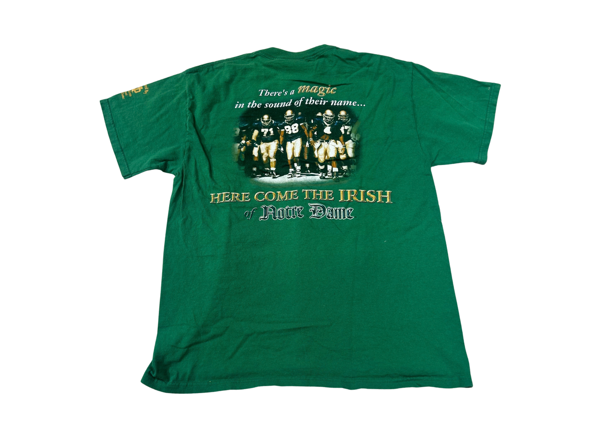 NOTRE DAME "HERE COME THE IRISH" T-SHIRT
