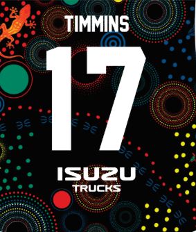 SCOTT TIMMINS #17 2XL NAIDOC WEEK JERSEY