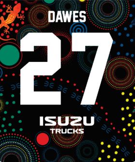 HAYDEN DAWES #27 2XL NAIDOC WEEK JERSEY