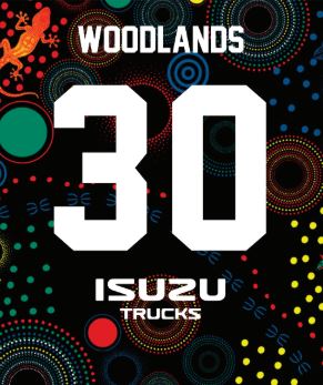 SEB WOODLANDS #30 4XL GOALIE CUT NAIDOC WEEK JERSEY
