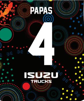 TOM PAPAS #4 4XL GOALIE CUT NAIDOC WEEK JERSEY