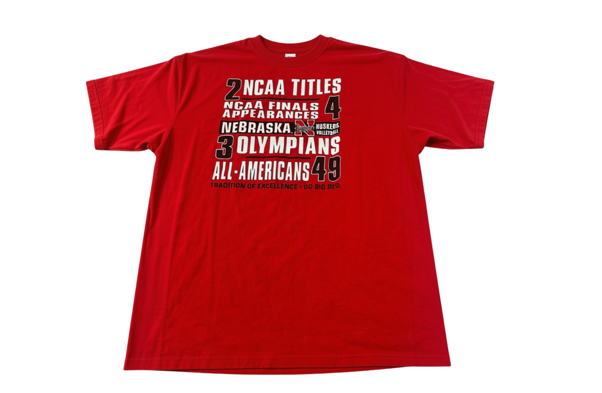NEBRASKA VOLLEYBALL T-SHIRT
