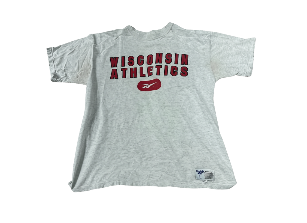 WISCONSIN REEBOK RETRO T-SHIRT