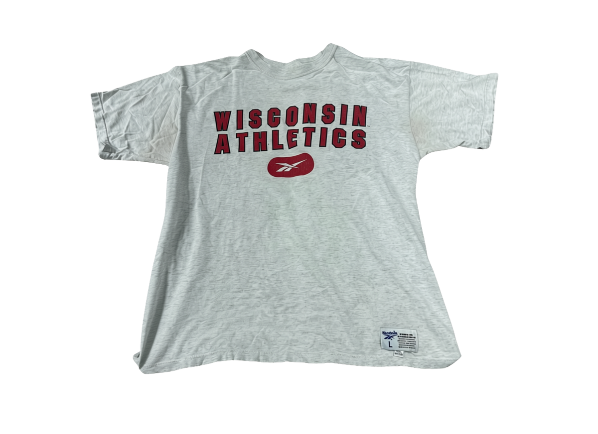 WISCONSIN REEBOK RETRO T-SHIRT