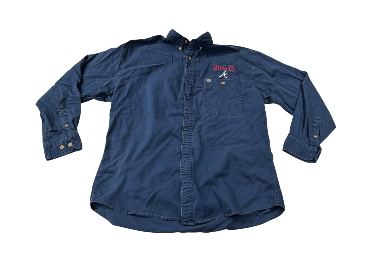 BRAVES BUTTON UP JACKET