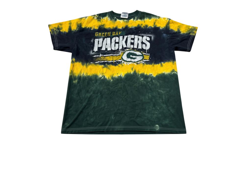 GREEN BAY PACKERS TIE DIE T-SHIRT