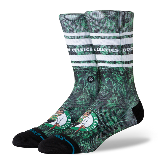 Celtics Camo Trees Crew