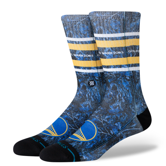 Warriors Camo Trees Crew