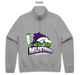 GFA WOMENS HALF ZIP CREW