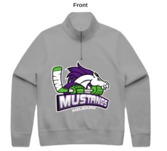 GFA WOMENS HALF ZIP CREW