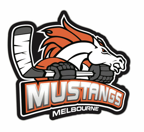 Melbourne Mustangs Logo Lapel Pin