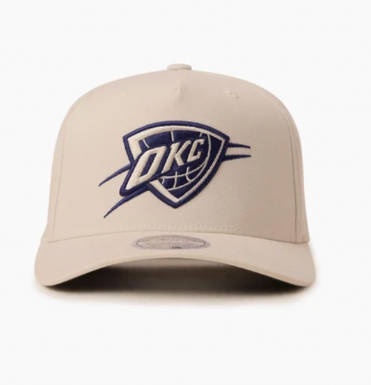 WHITE/CREAM & NAVY 110 OKC CAP