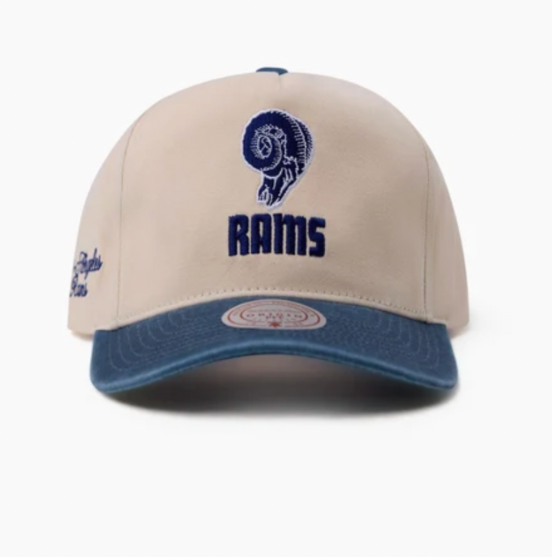 WORN OUT TEAM LOGO ORIGIN RAMS CAP