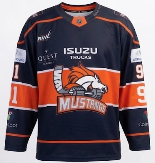 ADULT Melbourne Mustangs Official Game Jersey