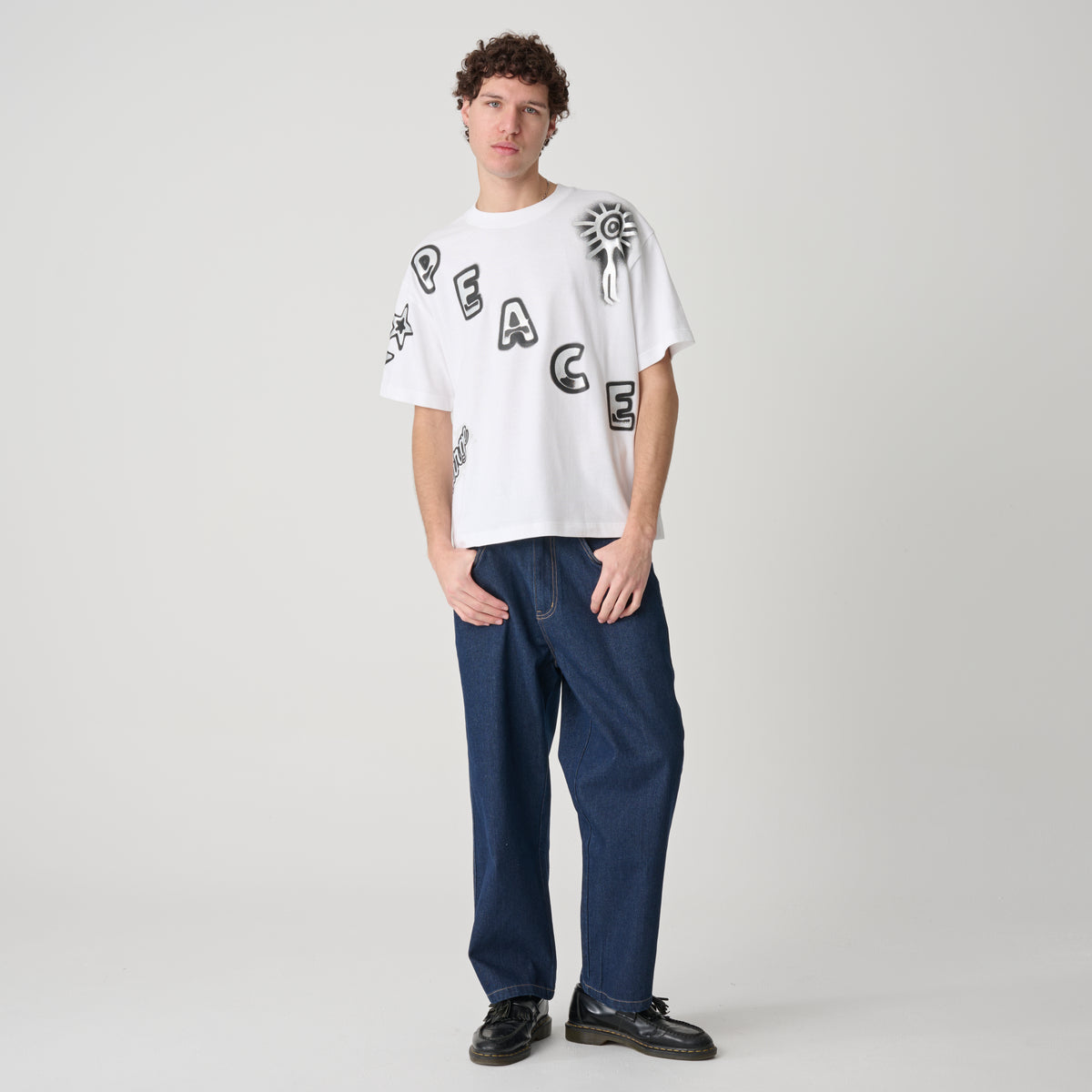 Peace Gorilla Fit Tee