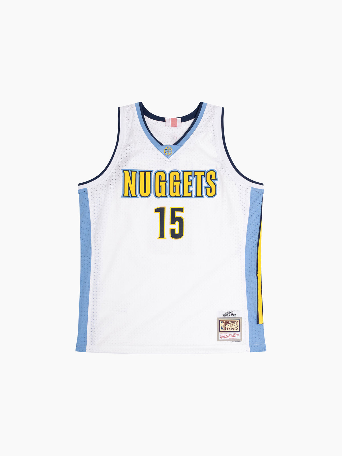 WIHTE 2016 NUGGETS JOKIC JERSEY