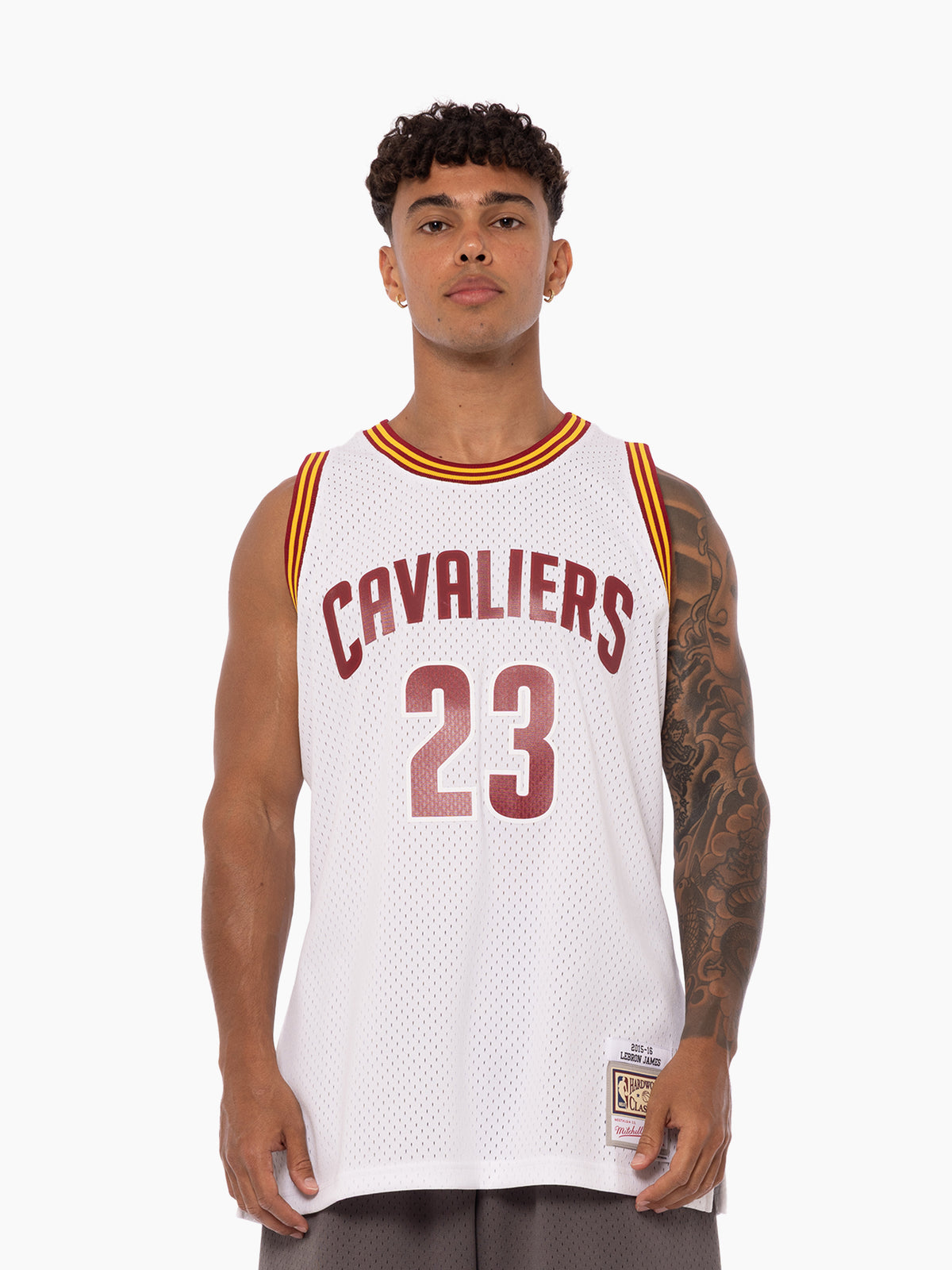 WHITE  2015 CAVS LEBRON JAMES