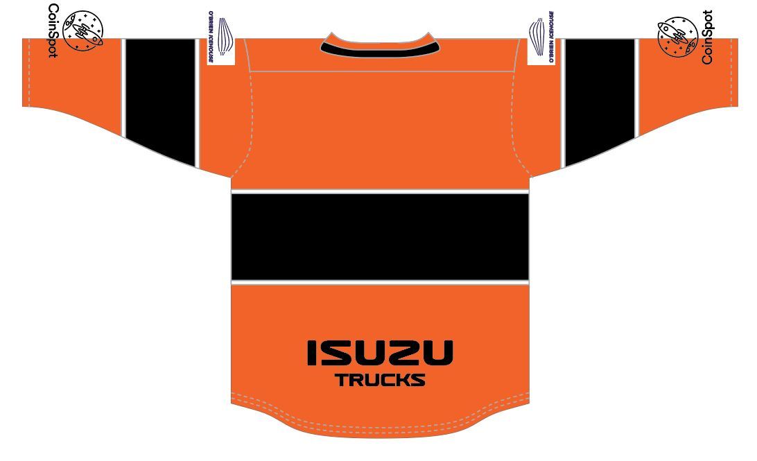 YOUTH 2024 Melbourne Mustangs Official Game Jersey