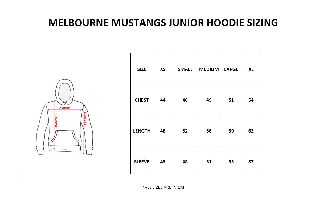 Youth Melbourne Mustangs Supporter Hoodie