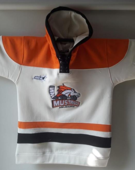 Bleed Orange Jersey Hoodie