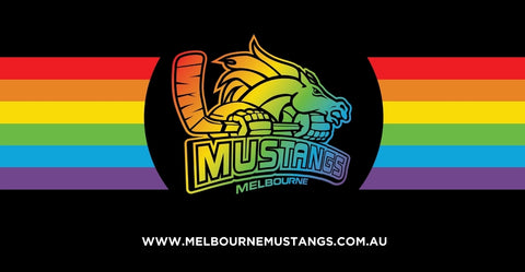 Melbourne Mustangs PRIDE GAME Stubby Holder